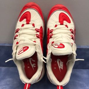 Nike Air Max, Red & White, size 6.5